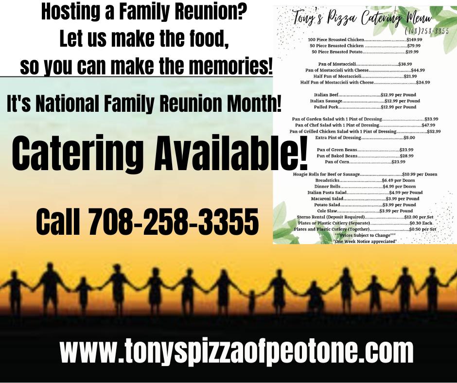 Tony's Pizza Of Peotone Menu image 4